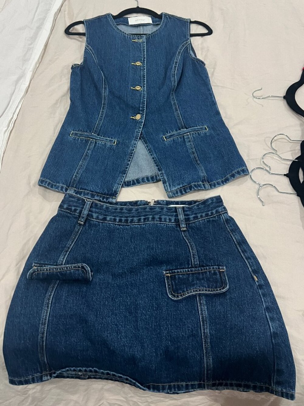 Meshki Denim Set M